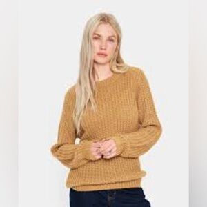 Saint Tropez U2070 pullover Brooks in cream size Large